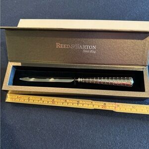 Reed & Barton Silver Alexandria Letter Opener